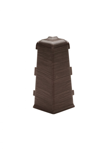 Угол наружный для плинтуса ПВХ Arbiton Indo 70 мм 14 Венге Африка 2 штуки